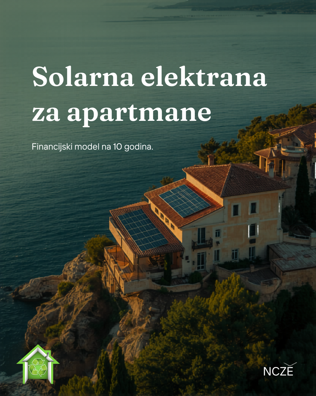 Solarna elektrana za apartmane i vilu za najam — financijski model na 10 godina