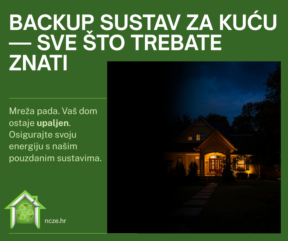 Backup sustav za kuću — sve što trebate znati prije odluke