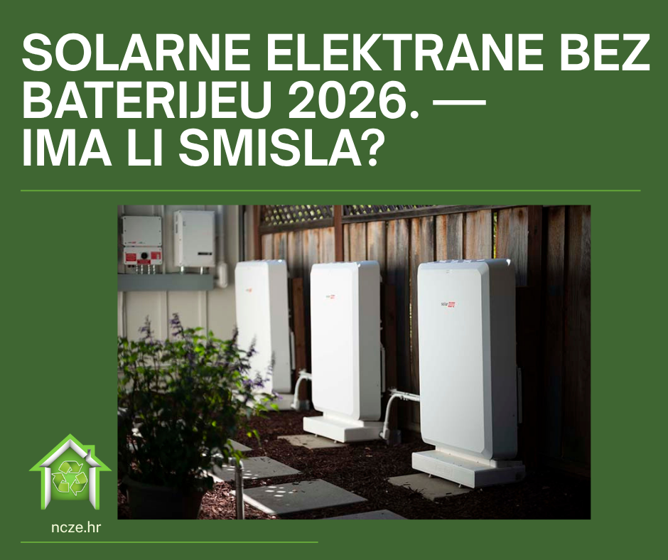 Solarna elektrana bez baterije u 2026. — ima li još smisla